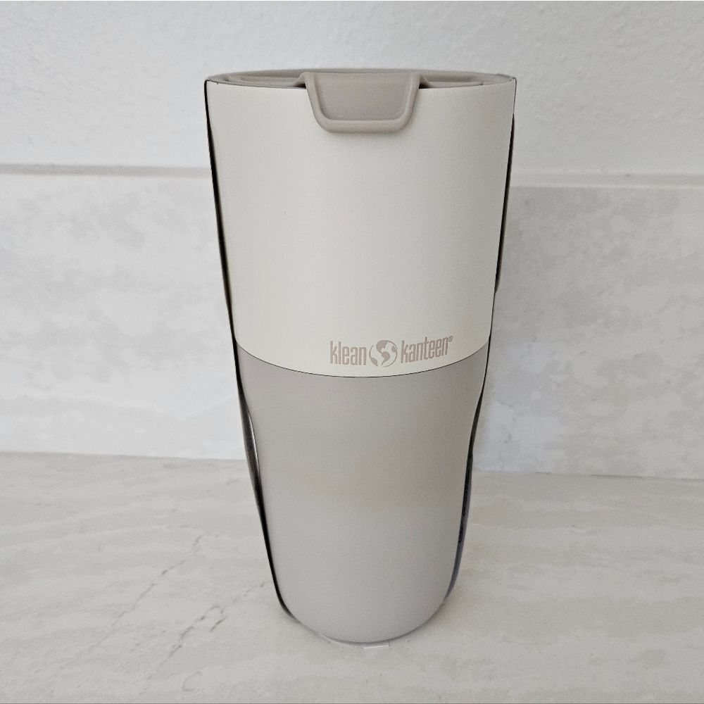 Klean Kanteen White and Gray Tumbler